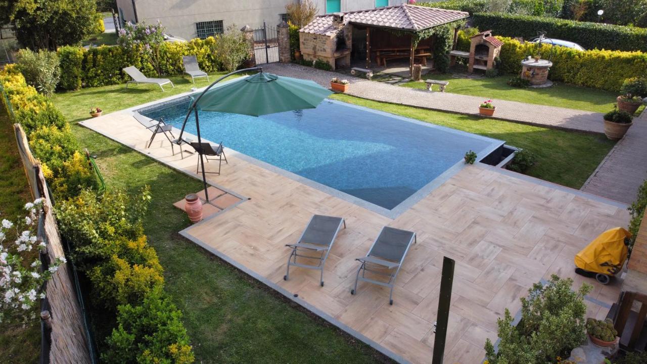 Casa Dani Con Piscina Privata Monticiano Exterior foto